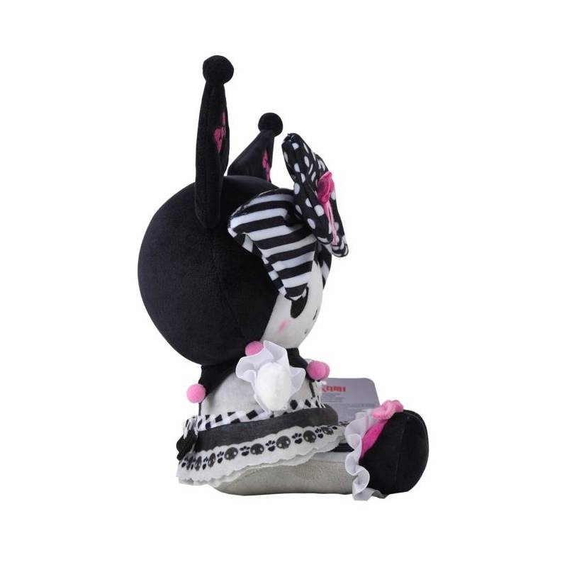 Sanrio Kuromi in Lolita Dress Plush L, 22 cm