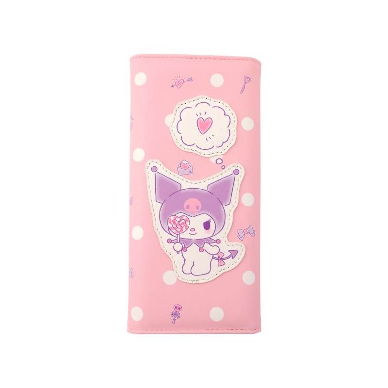 Sanrio Pink Black Party Series Kuromi Lompakko
