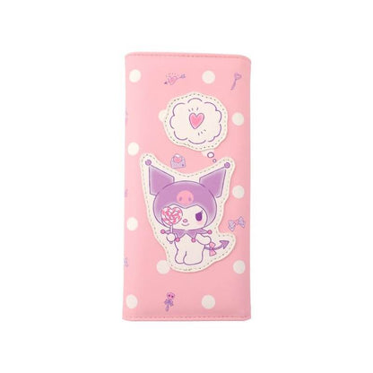Sanrio Pink Black Party Series Kuromi Lompakko