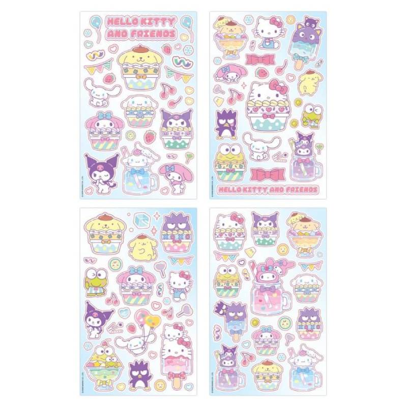 Sanrio Hello Kitty & Friends 03 Cupcake Sticker Pack