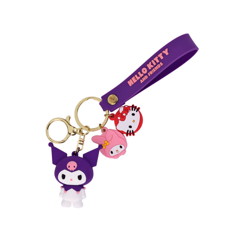 Sanrio and Friends Kuromi Keychain