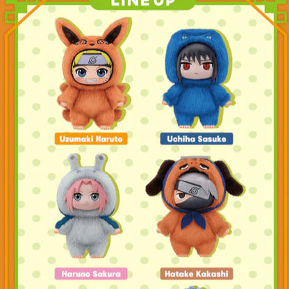 (Pre-order) Naruto Shippuden Beast Party Blind Box Plush Keychain