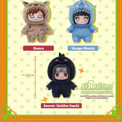 (Pre-order) Naruto Shippuden Beast Party Blind Box Plush Keychain