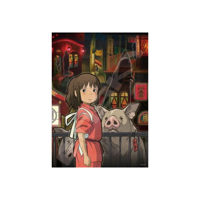 GHIBLI Spirited Away Stained Glass Puzzle, 500 pieces