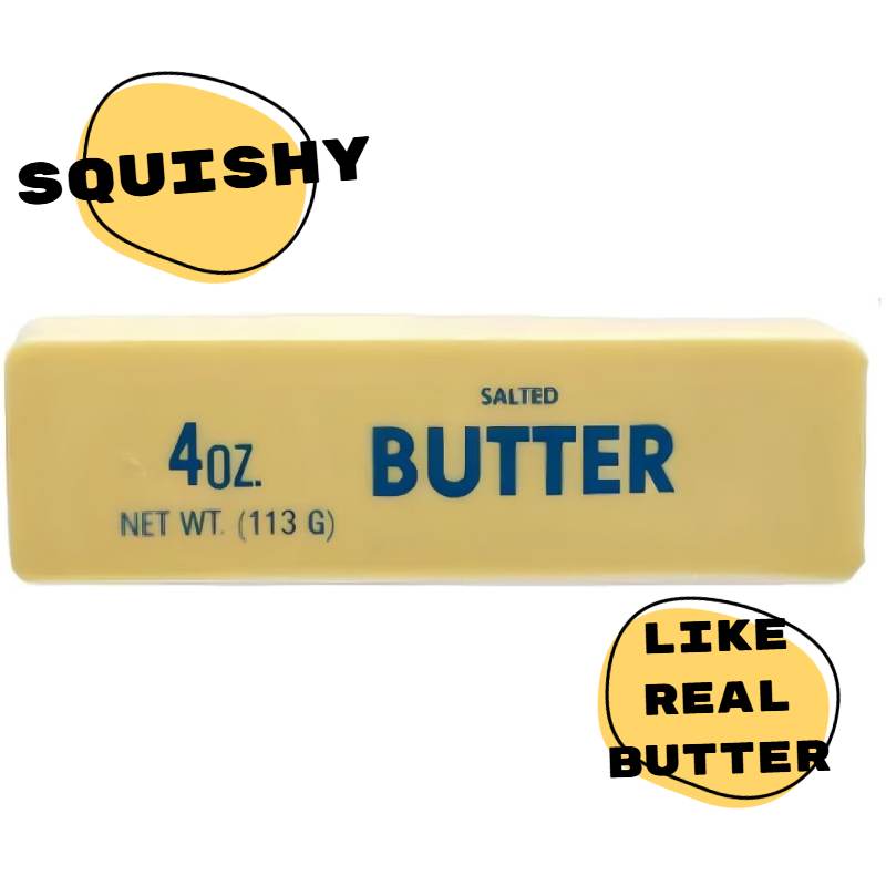 Squishy Salted Butter Bar Toy