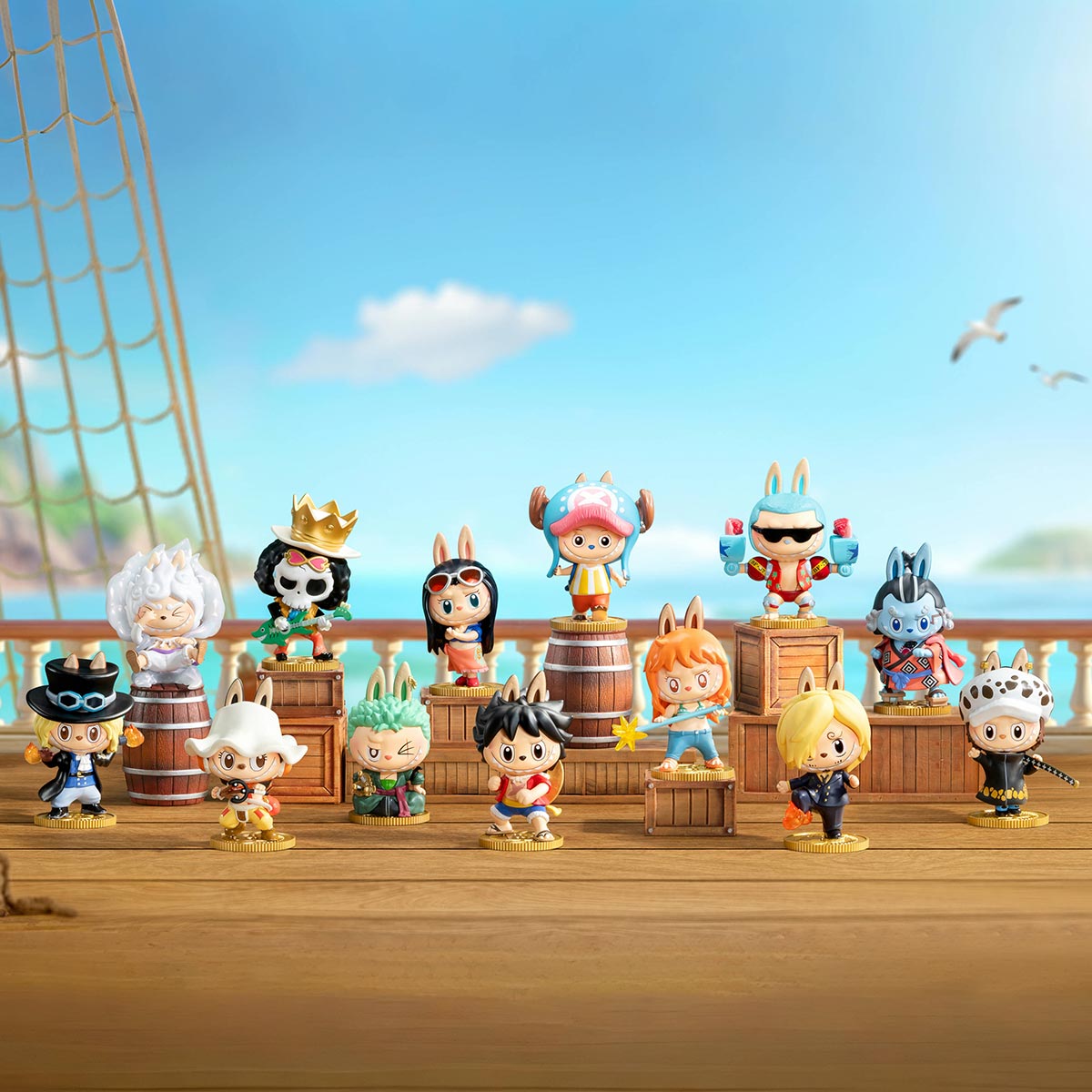 THE MONSTERS × One Piece Series Blind Box Figure