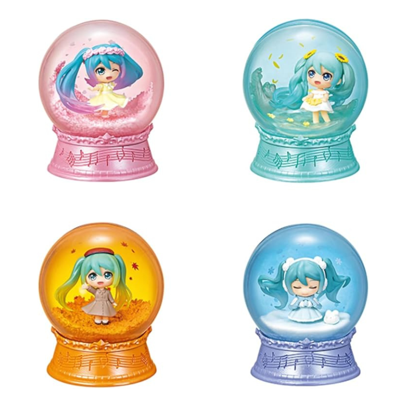 Hatsune Miku Re-ment Scenery Dome Blind Box Figure