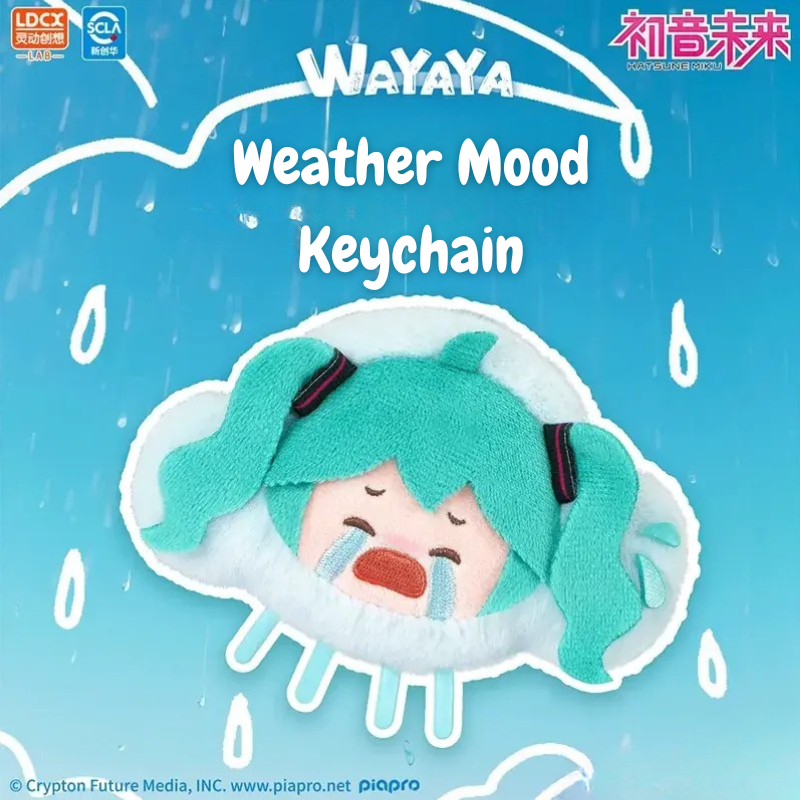 LDCX Wayaya Hatsune Miku Weather Mood Plush Blind Box
