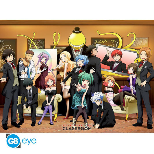 ASSASSINATION CLASSROOM - Juliste 52x38 - Elegantti ryhmä