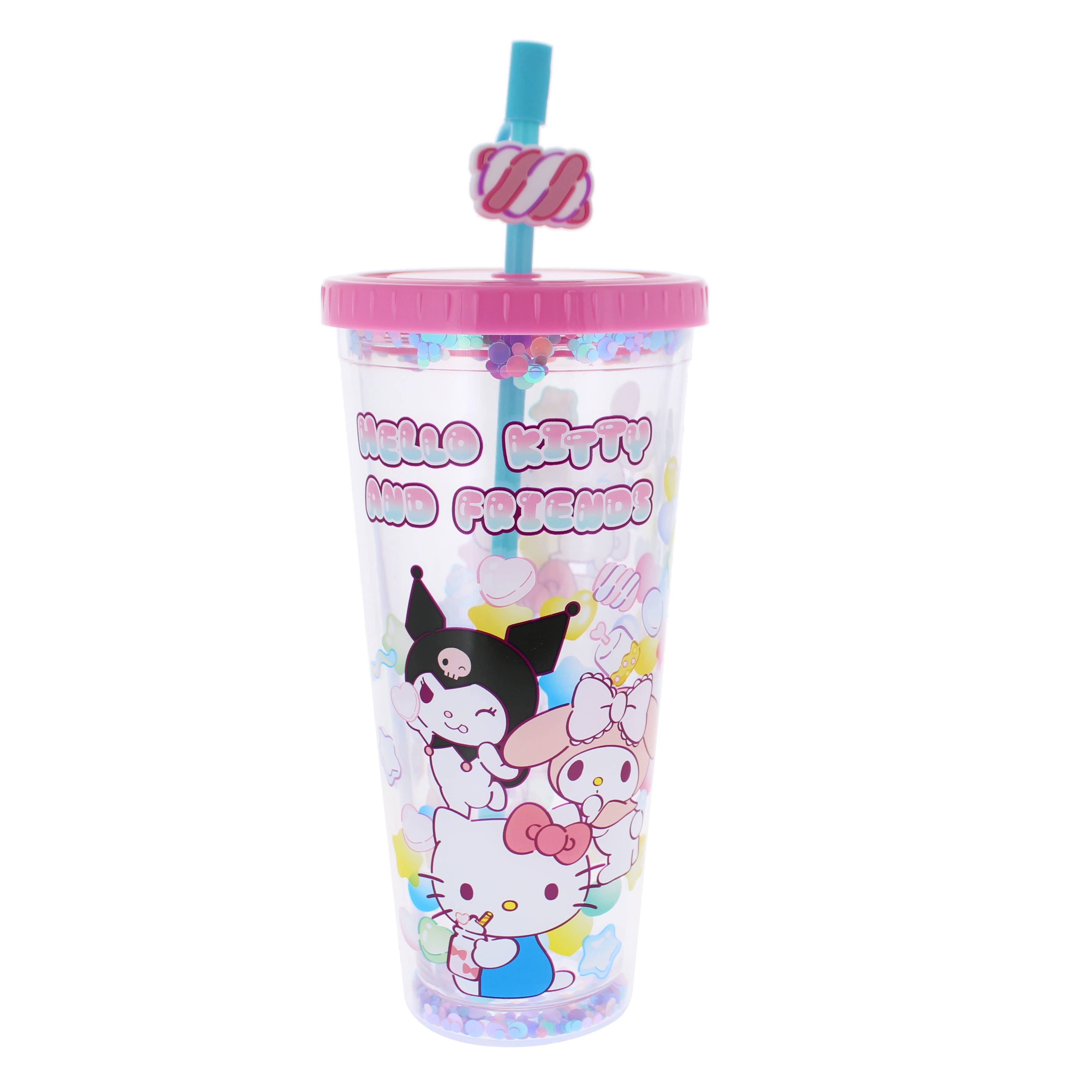 Hello Kitty Sweets Beaker & Straw 700 ml