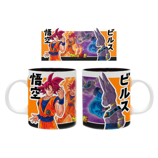 DRAGON BALL SUPER - Muki - 320 ml - Beerus VS Goku