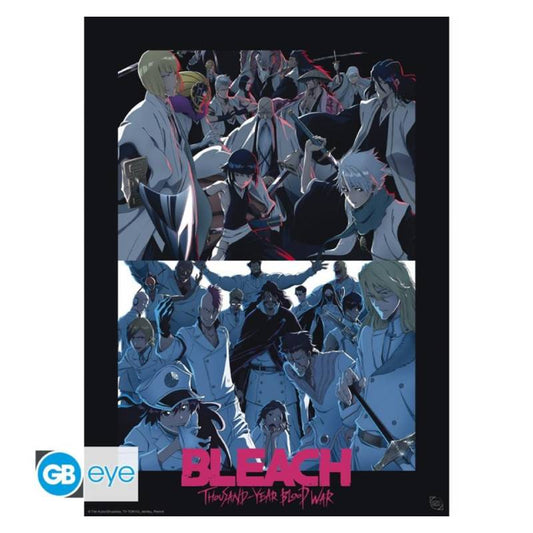 BLEACH TYBW Shinigami VS Quincy Poster, 52x38 cm