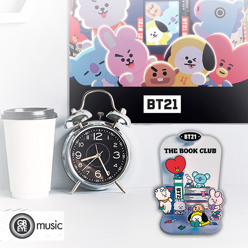 BT21 Diorama Book Club Acrylic Stand