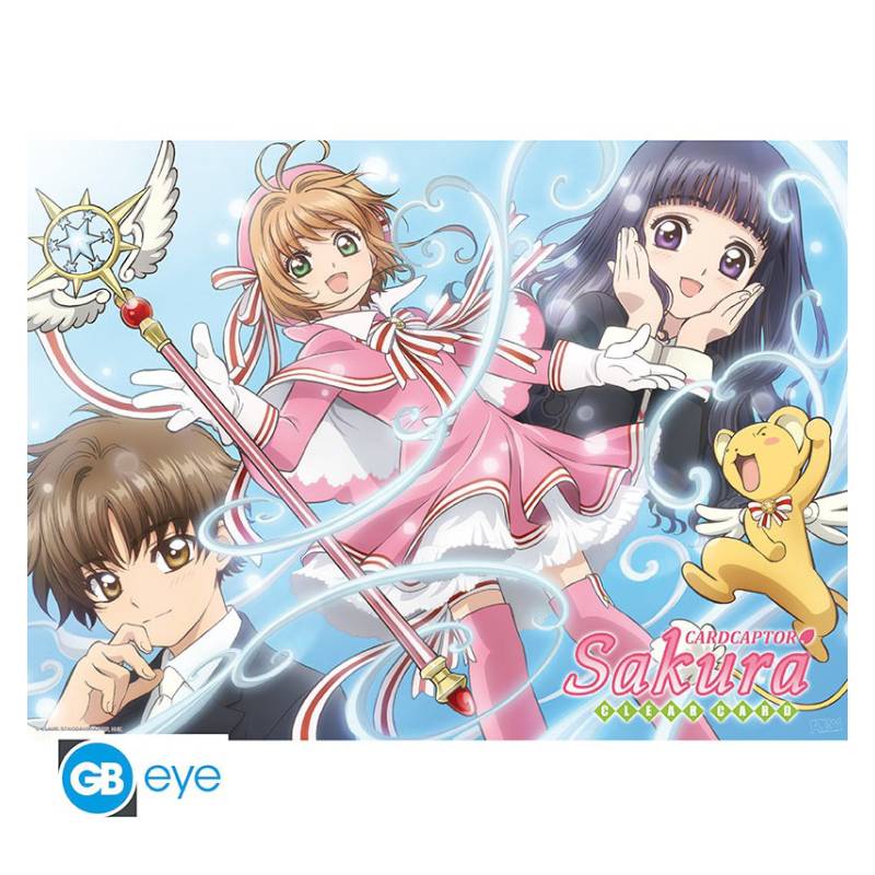 Cardcaptor Sakura Ystävät Juliste, 52x38 cm