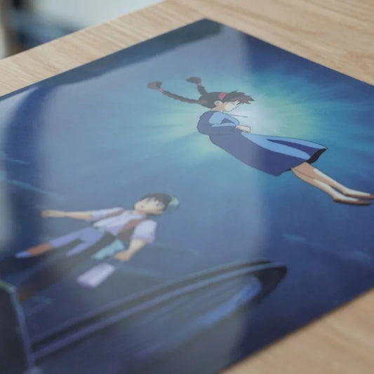 A4 size Clear Folder Sheeta from sky Castle in the Sky