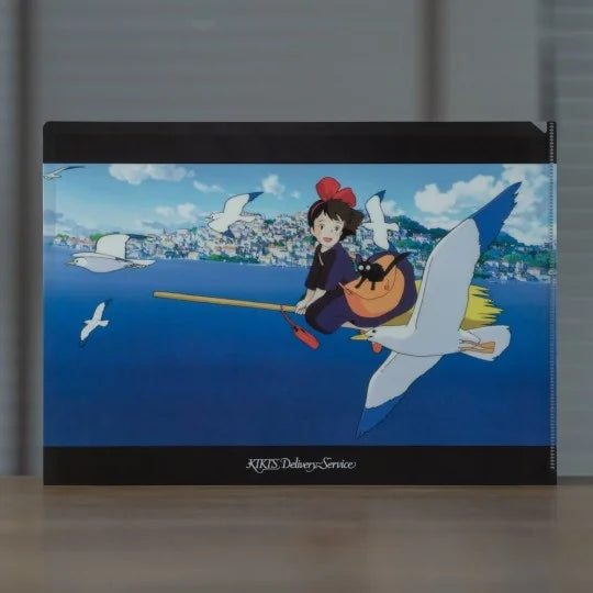 A4 size Clear Folder On the sea Kiki's Delivery Service