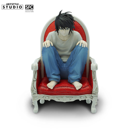 Death Note Sitting L SFC Figure, 15cm