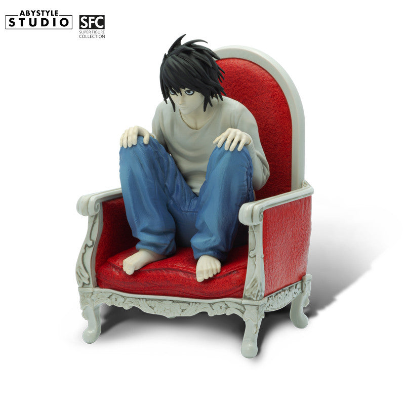 Death Note Sitting L SFC Figure, 15cm