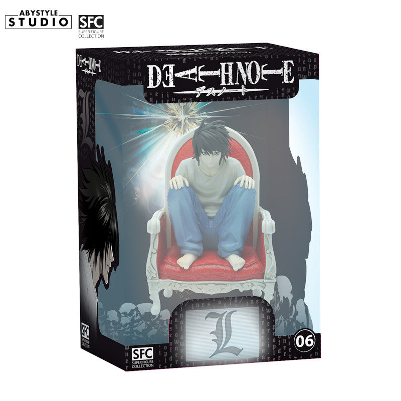 Death Note Sitting L SFC Figure, 15cm