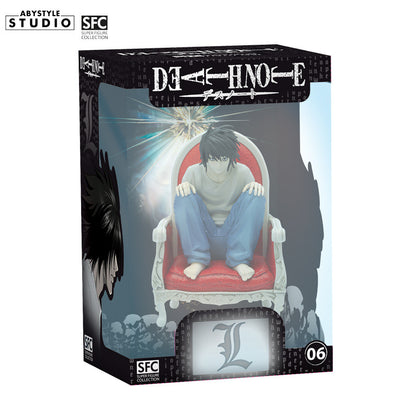 Death Note Sitting L SFC Figure, 15cm