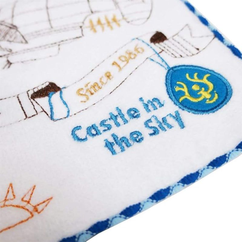 GHIBLI Castle in the Sky Embroidered Mini Towel