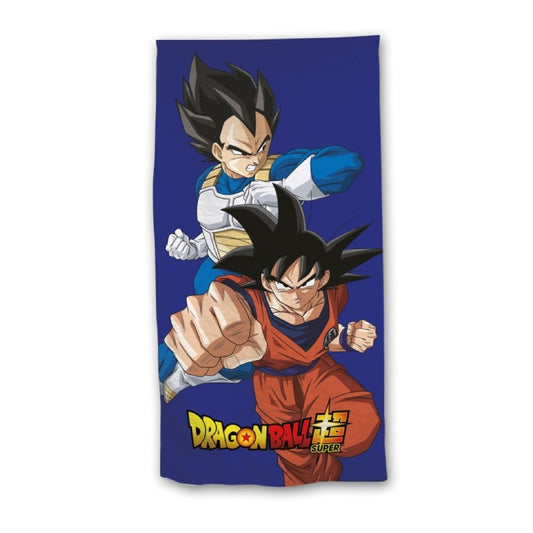 Dragon Ball rantapyyhe Goku 70x140cm (nopeasti kuivuva)