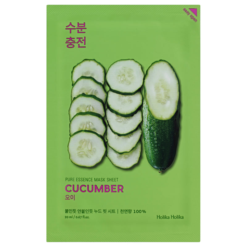 HOLIKA HOLIKA Pure Essence Mask Sheet - Cucumber