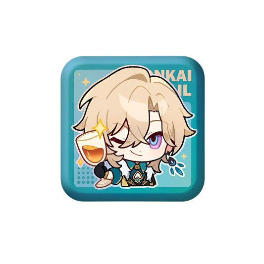Honkai: Star Rail Pom-Pom Gallery Series Square Badges