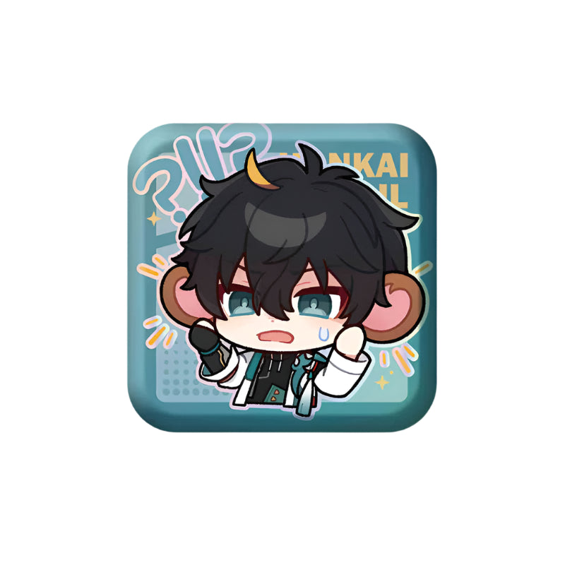 Honkai: Star Rail Pom-Pom Gallery Series Square Badges