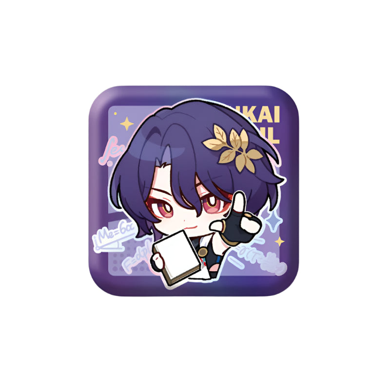 Honkai: Star Rail Pom-Pom Gallery Series Square Badges