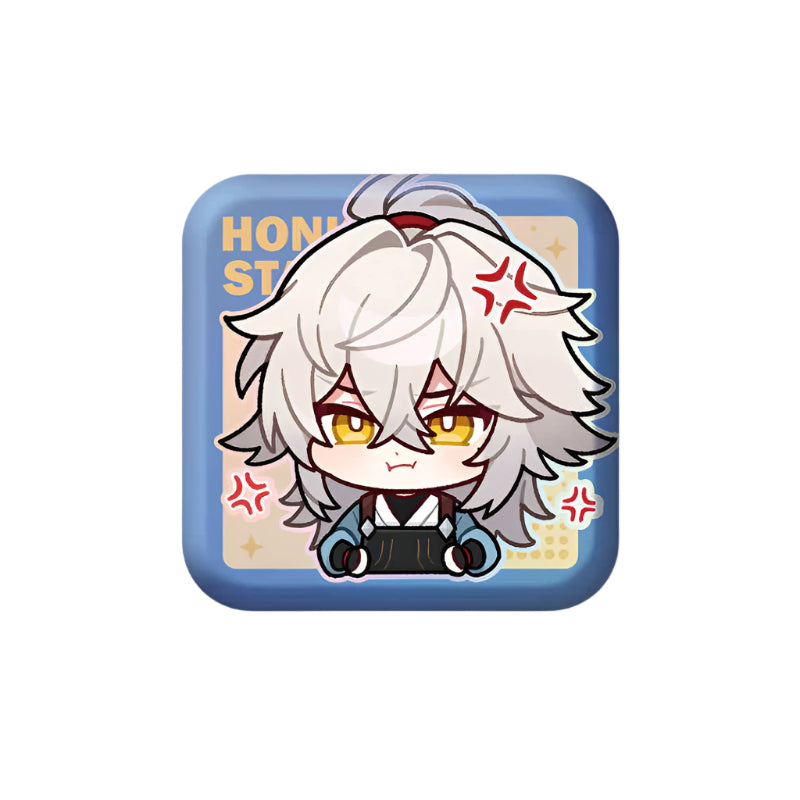 Honkai: Star Rail Pom-Pom Gallery Series Square Badges