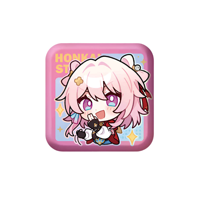 Honkai: Star Rail Pom-Pom Gallery Series Square Badges