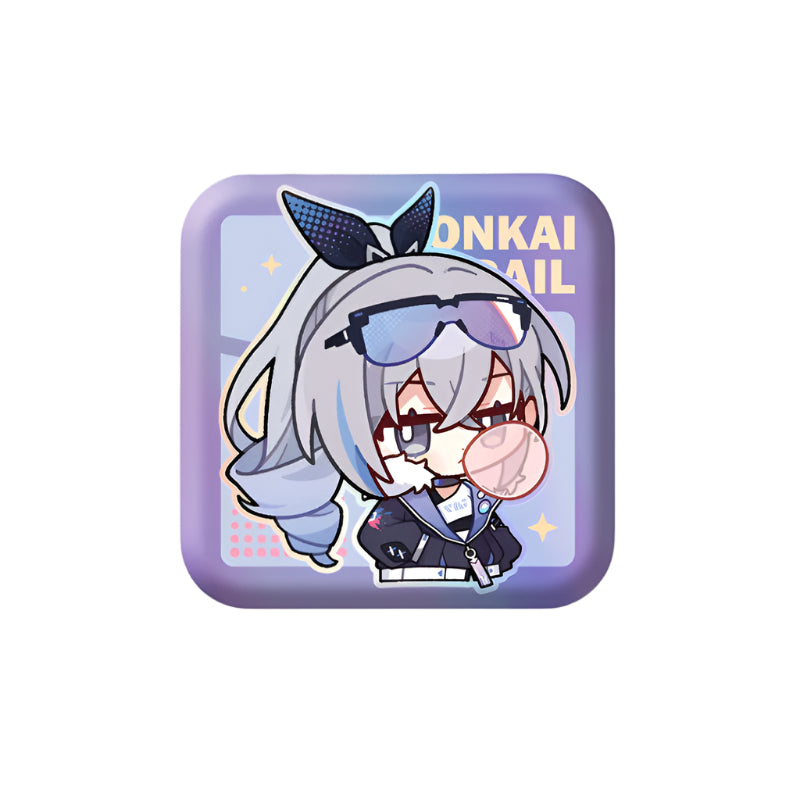 Honkai: Star Rail Pom-Pom Gallery Series Square Badges