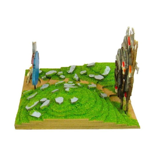 Howl's Moving Castle: Howl's castle ja Sophie Paperinen Diorama