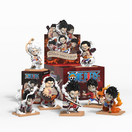 Freeny's Hidden Dissectibles One Piece Luffy Gears Edition Blind Box Figuuri
