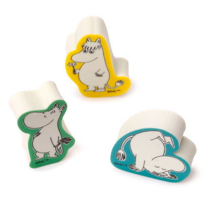 MOOMIN Eraser set - 3 pcs