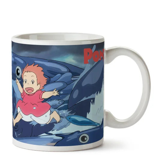 GHIBLI Ponyo on The Cliff Mug 340 ml