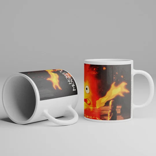 GHIBLI Calcifer Howl's Moving Castle Mug 340 ml