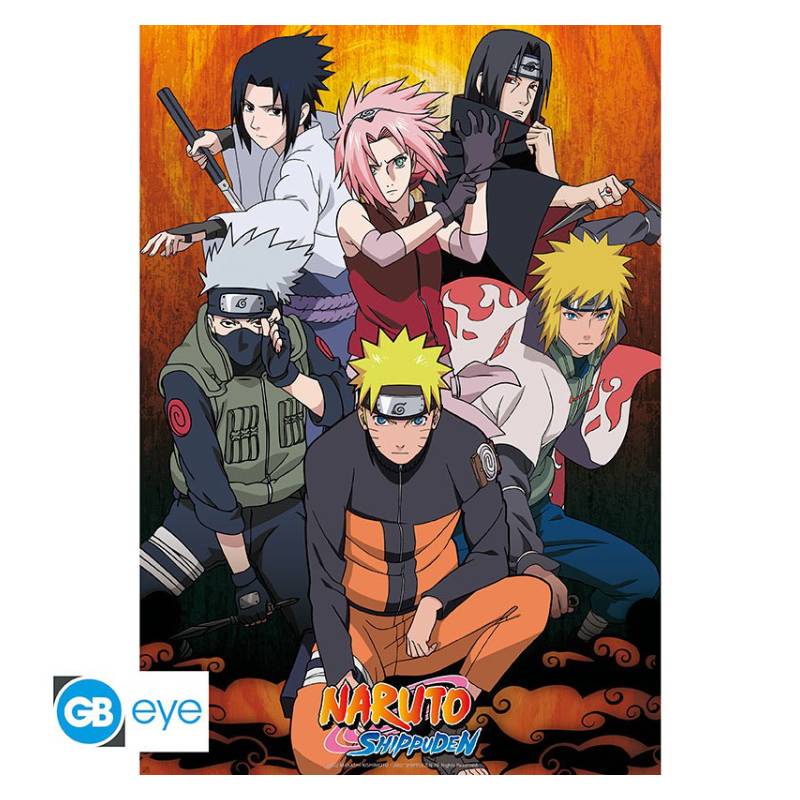 NARUTO SHIPPUDEN Poster Group 91.5 x 61 cm