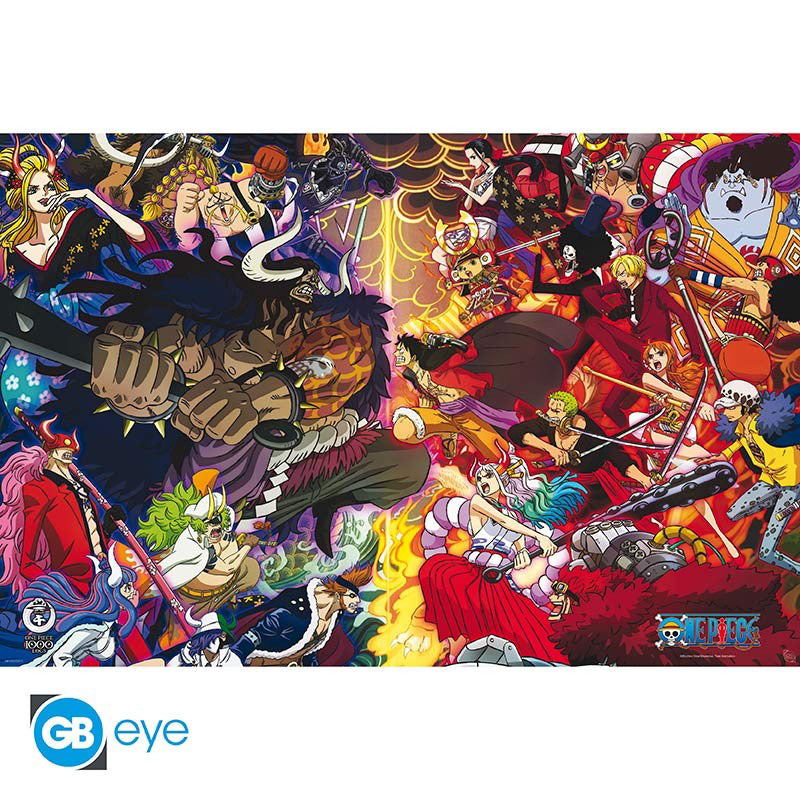 ONE PIECE 1000 Logs Final Battle -juliste, 91.5 x 61 cm