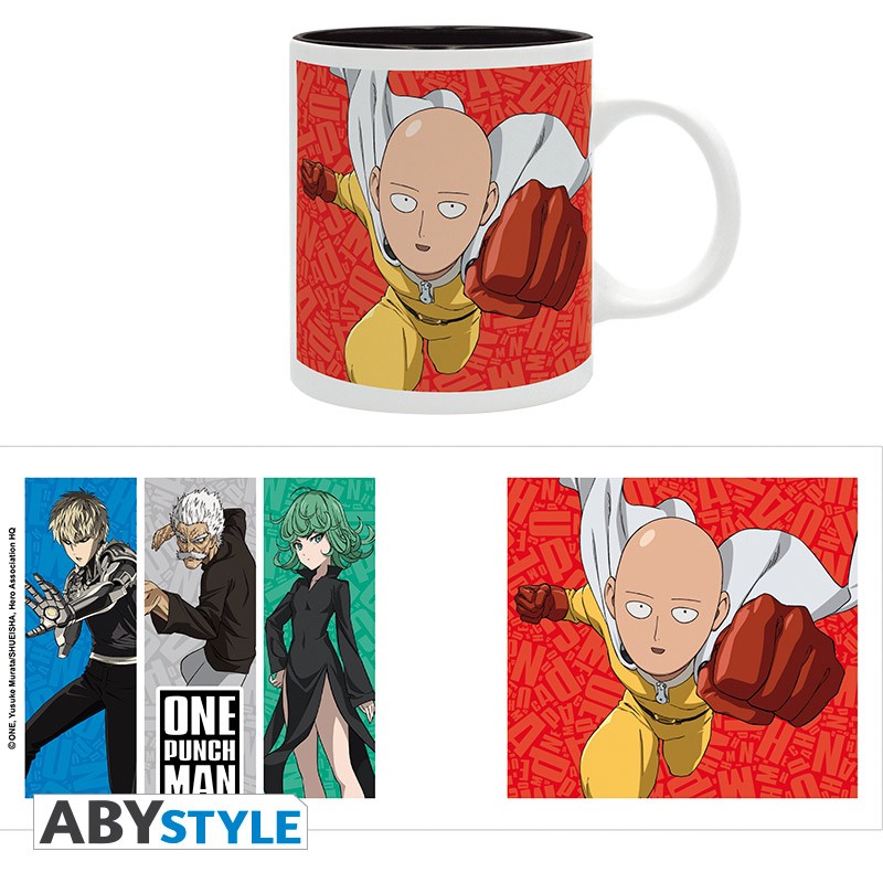 One Punch Man Saitama and Friends Muki, 320 ml