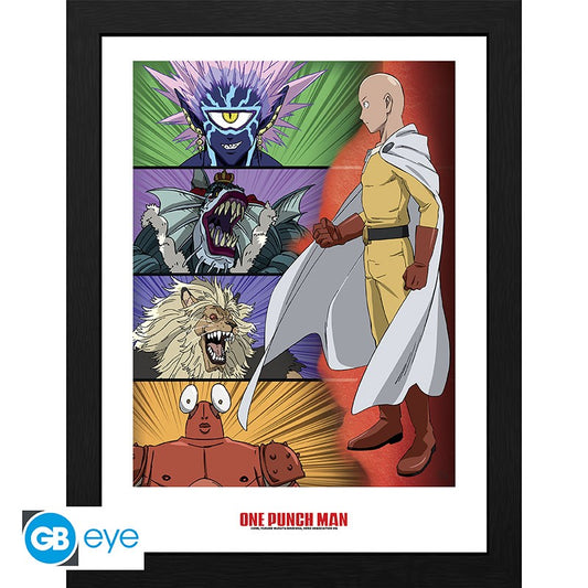 ONE PUNCH MAN Framed Print