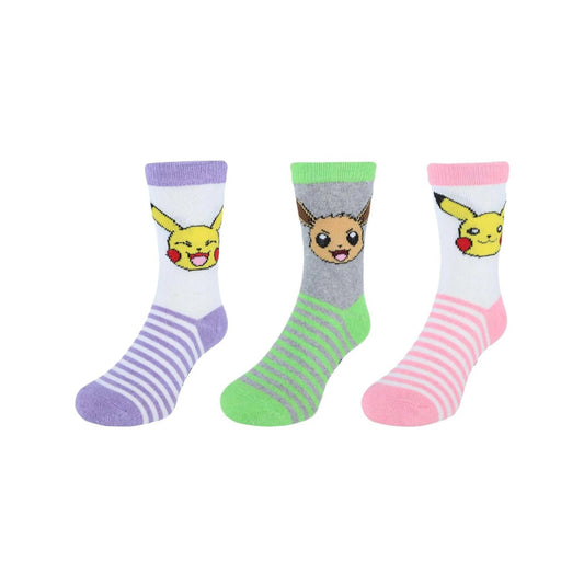 POKEMON Colorful socks for children - 3 pairs