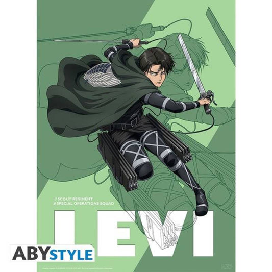 ATTACK ON TITAN - Juliste 52x38 - S4 Levi