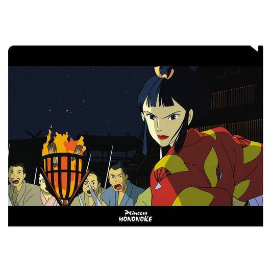 GHIBLI Princess Mononoke, A4 size Clear Folder - Lady Eboshi