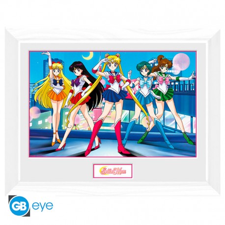 SAILOR MOON Framed Print Sailor Warriors