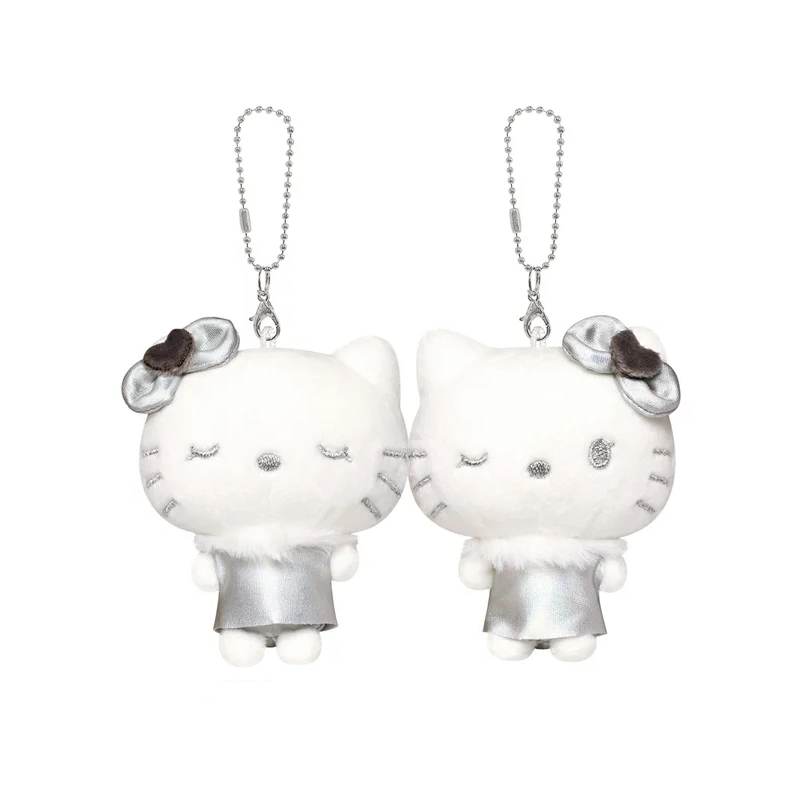 Sanrio Silver Magnetic Double Charm, Hello Kitty
