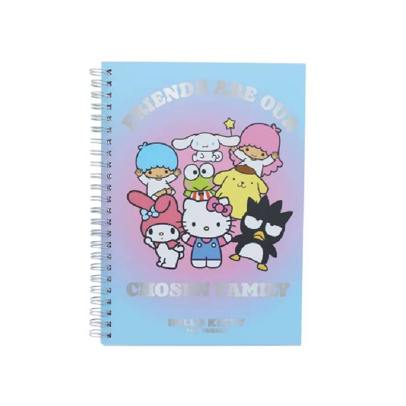 SANRIO Hello Kitty & Friends A5 muistikirja