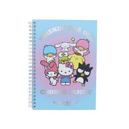 SANRIO Hello Kitty & Friends A5 muistikirja