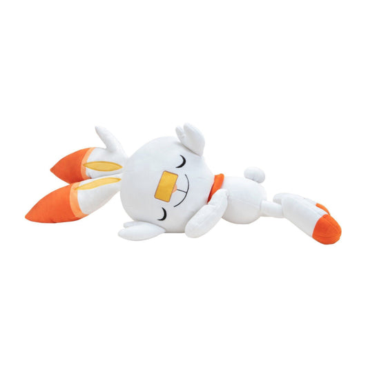 Pokémon Nukkuva Scorbunny pehmolelu, 45 cm